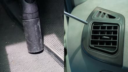 نظافت داخل خودرو